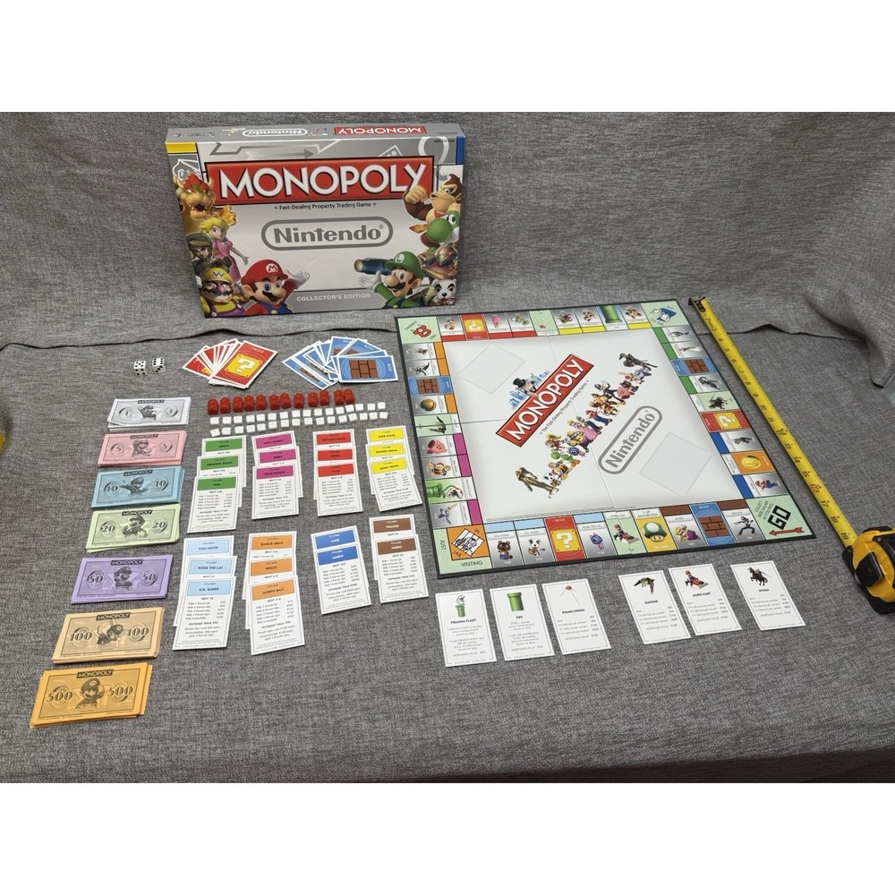 Nintendo Monopoly Board Game Collectors Edition
